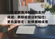 包含CBA常规赛冲刺阶段走向成谜；费耶诺德远射贴柱；更衣室稳定；轮换策略成焦点的词条-电竞竞猜